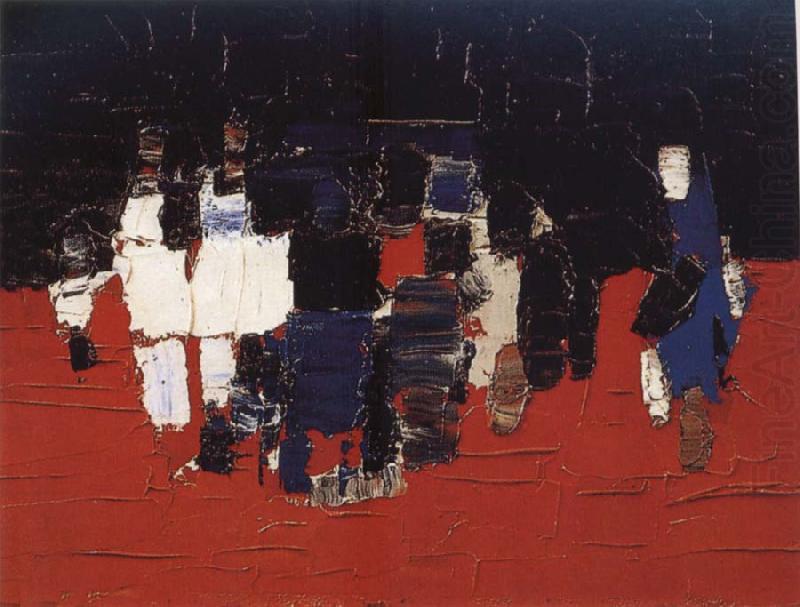 Footballer, Nicolas de Stael